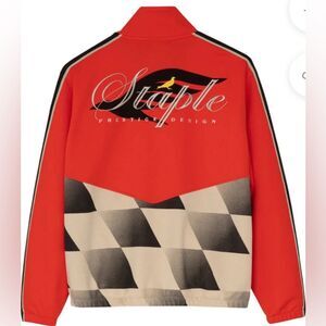 STAPLE Prestige Track Jacket. New w tags - sz L Men’s - SOLD OUT EVERYWHERE!